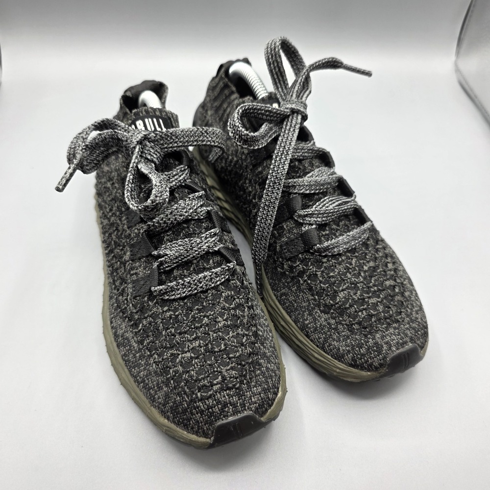 Nobull Diamond Knit Runner Womens 6.5 Gray Training Shoes Crossfit Gym Mens 5